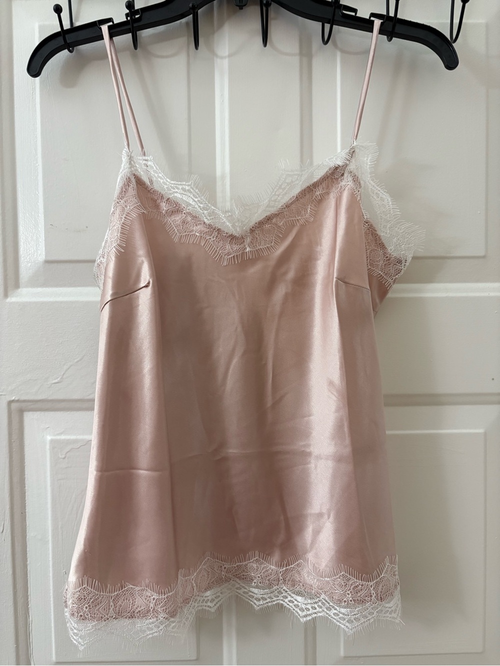 LG Satin Sleepwear Set in Blush Pink - Picture 5 of 7